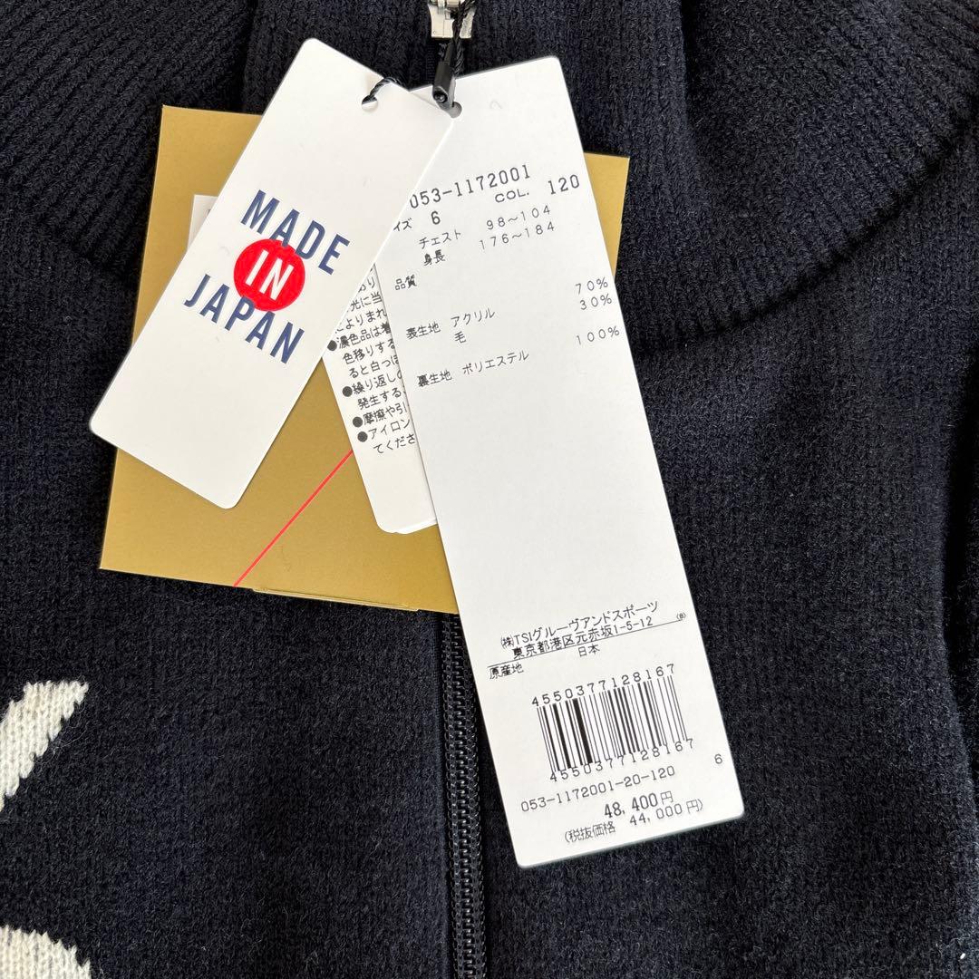 PEARLY GATES ブラックセーター