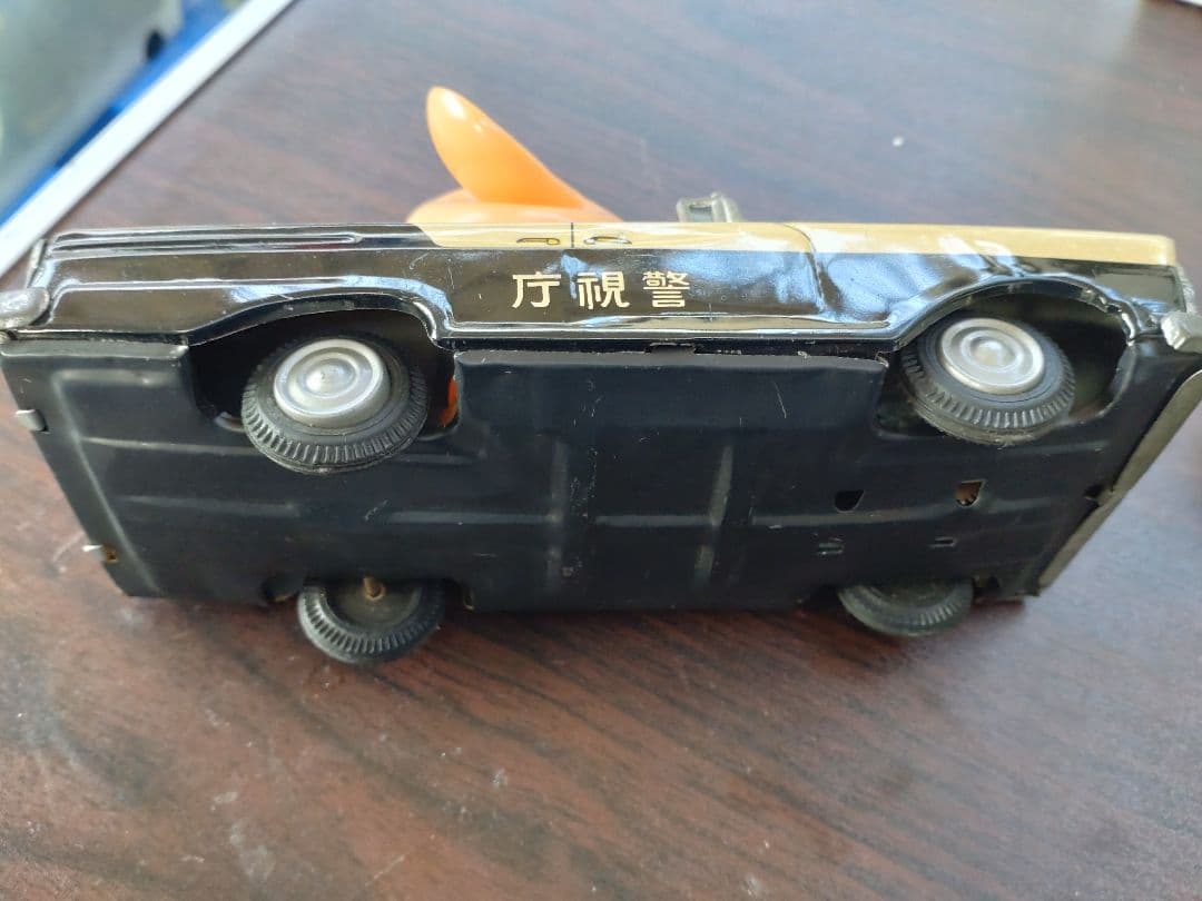 タ*ん様 当時物　ブリキ自動車　トッポ・ジージョ　無版権　昭和レトロ