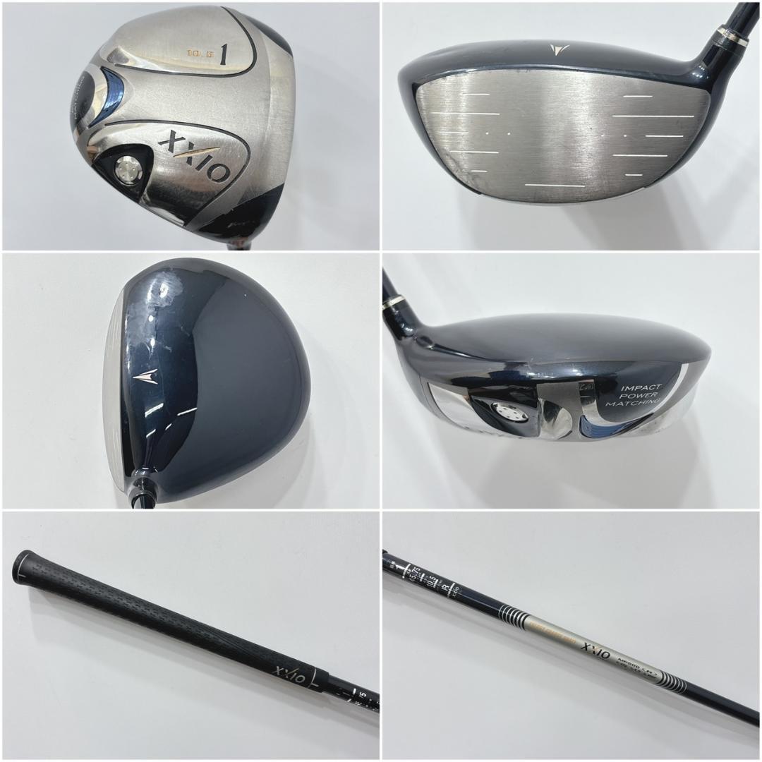 メンズ右利き初心者用　ゼクシオ　2＆5代目　ゴルフクラブセット　W-2374