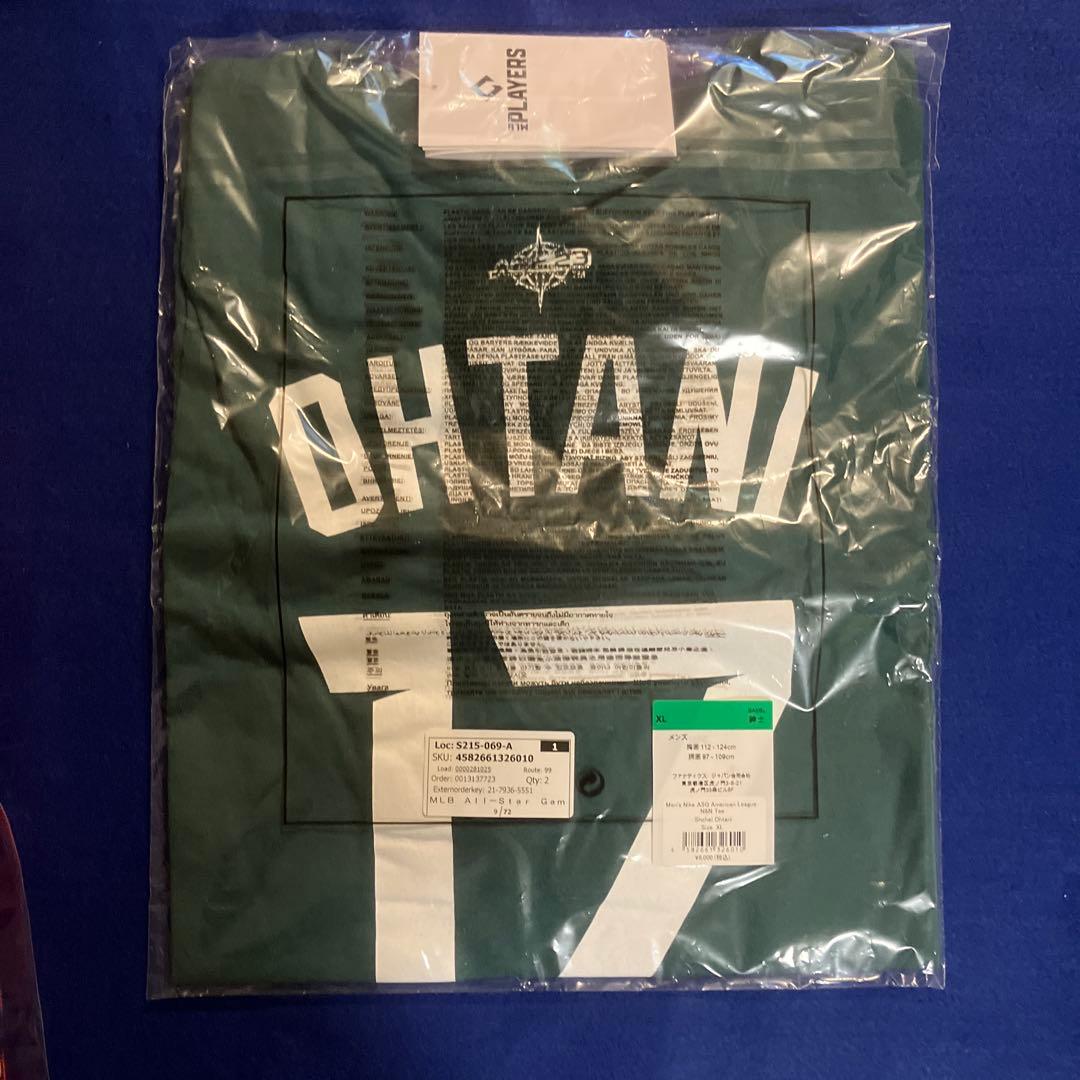 大谷翔平応援グッズトラウト・大谷 オールスターTシャツ2セット