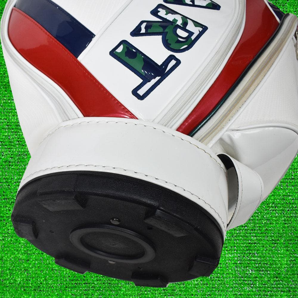 ＶＩＶＡ ＨＥＡＲＴ ゴルフ キャディバッグ９型【ホワイト】美品！