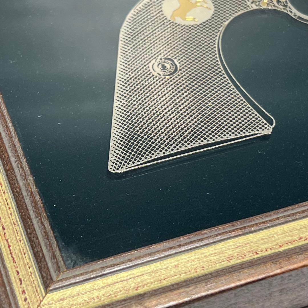 フランクリンミント コルト .45 ピースメーカー 純銀 純金 アートフレーム