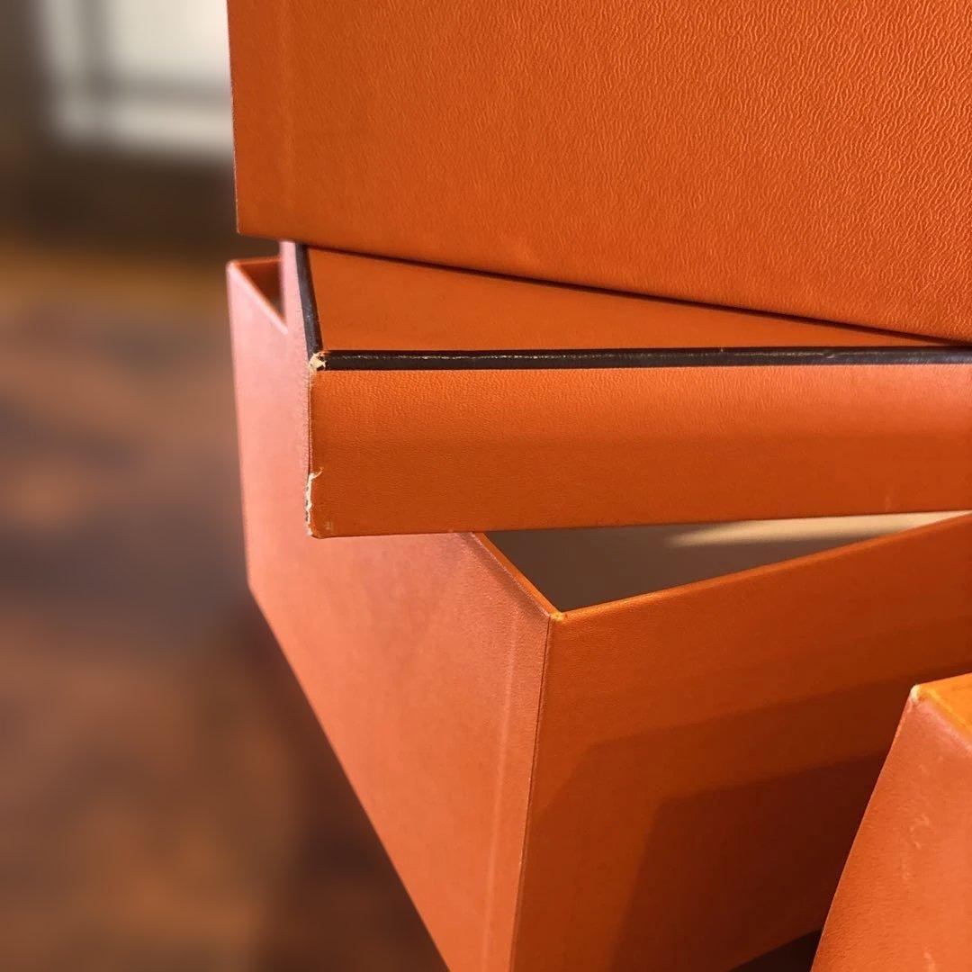 エルメス空箱、布袋、ジュエリーケース、ショッパー紙袋、リボン