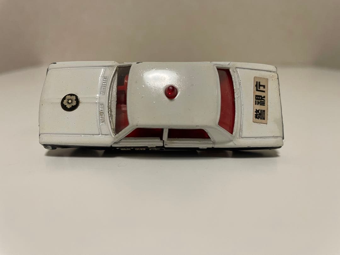 トミカ 初期　クラウン　パトカー　1Aホイール　4-1-1 黒箱　日本製