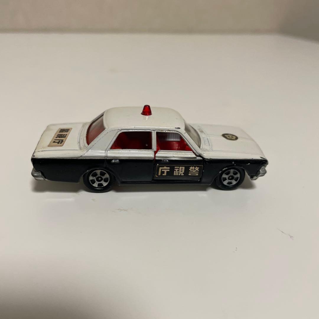 トミカ 初期　クラウン　パトカー　1Aホイール　4-1-1 黒箱　日本製
