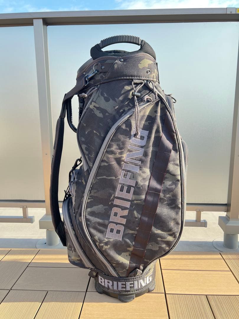 BRIEFING カモフラージュ キャディバッグ