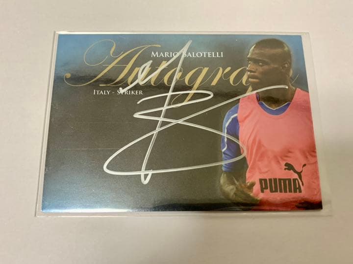 マリオ・バロテッリ　サインカード