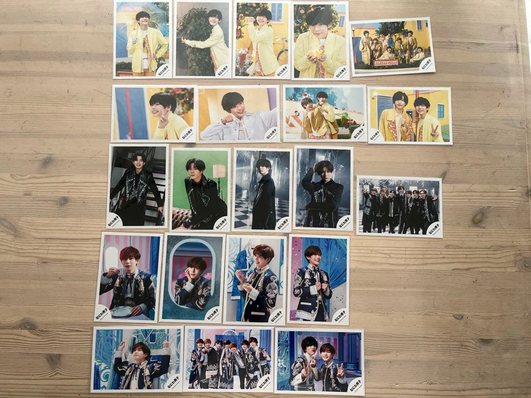 なにわ男子　長尾謙杜　公式写真　まとめ売り