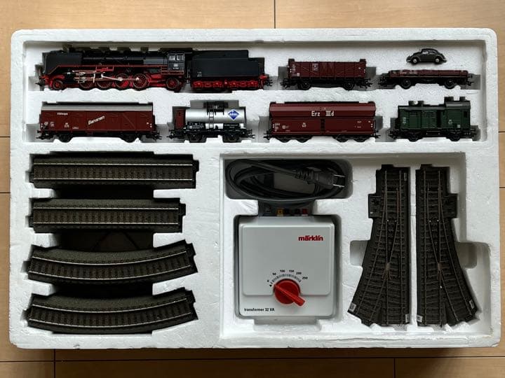 märklin / メルクリンの蒸気機関車セット(レール付)