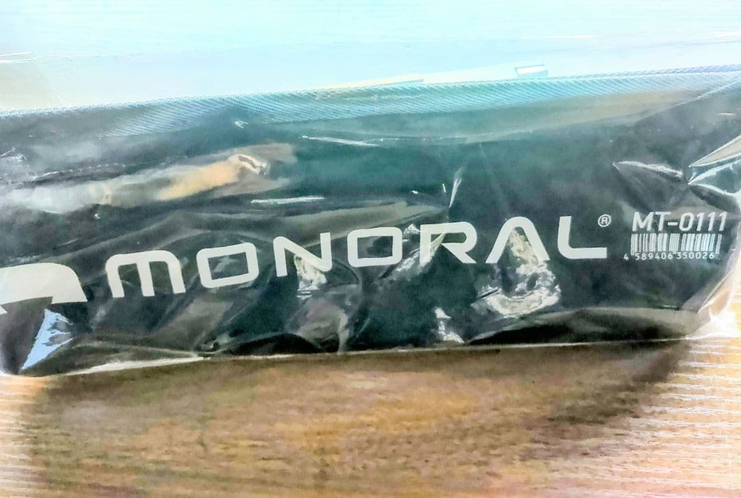 【新品未使用】モノラル　ワイアーフレームレザー