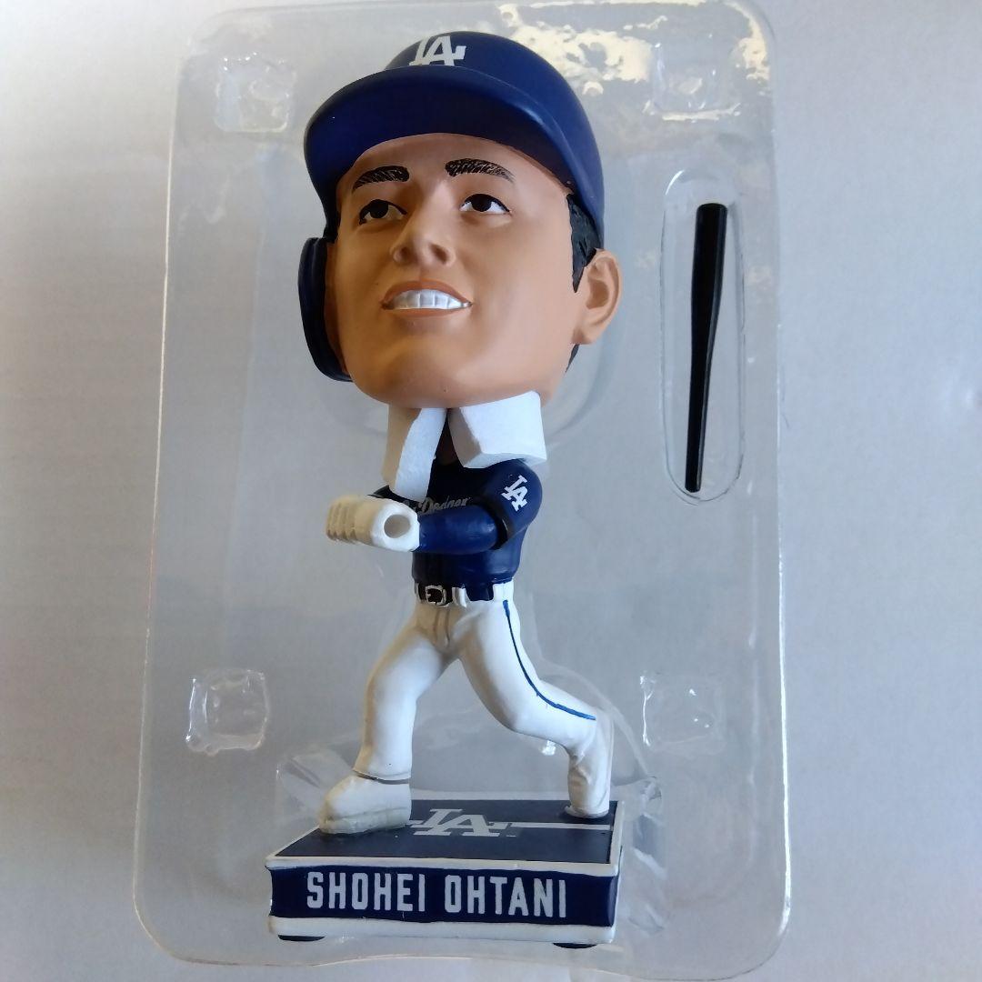 【限定】大谷翔平　ボブルヘッド(9.5インチ/青ユニ)　MLB/シリアル