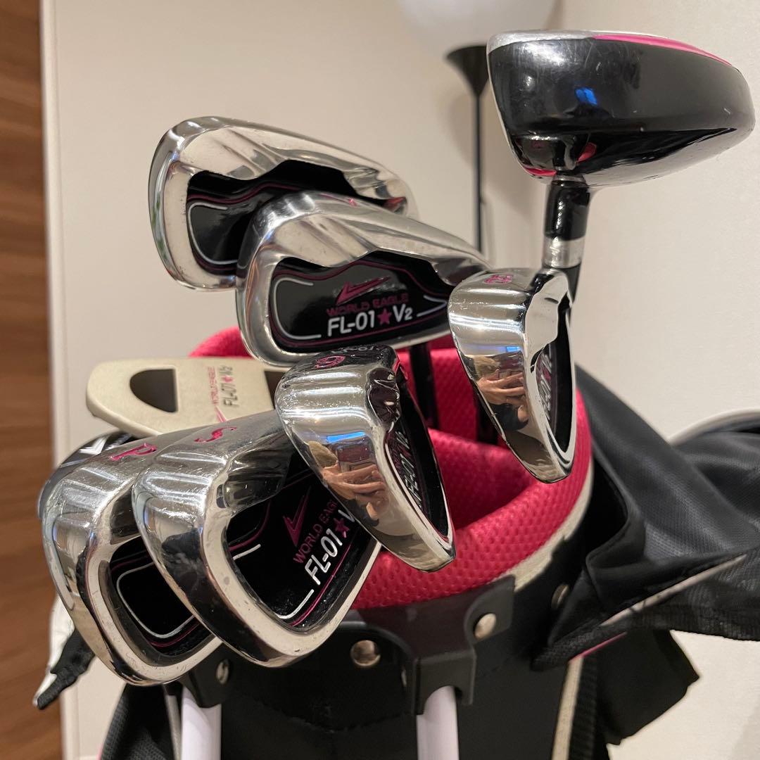 レディースクラブセット 11本 ワールドイーグル FL-01V2