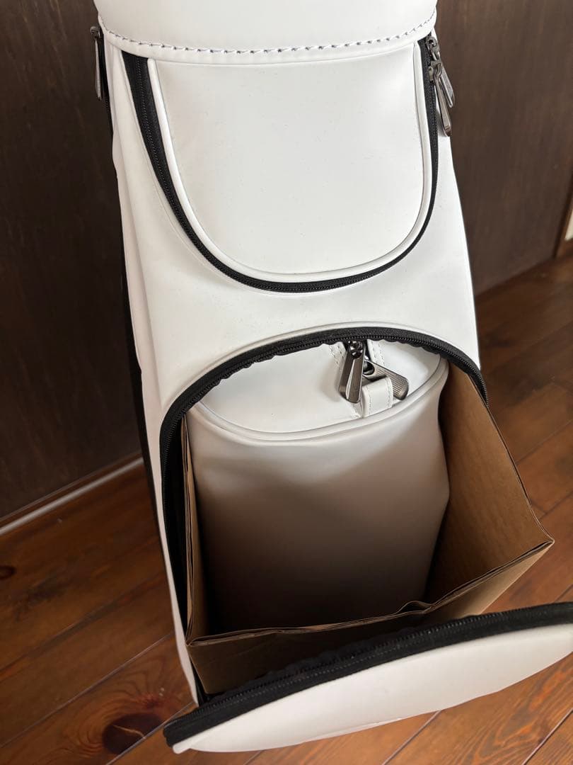 Lexus キャディバッグ ホワイト/ブラック 新品タグ付き