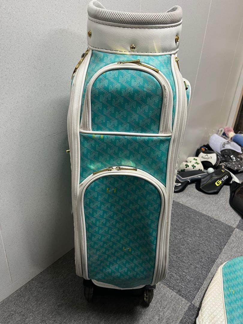 激安 美品 レザレクション キャスター付き キャディバッグ