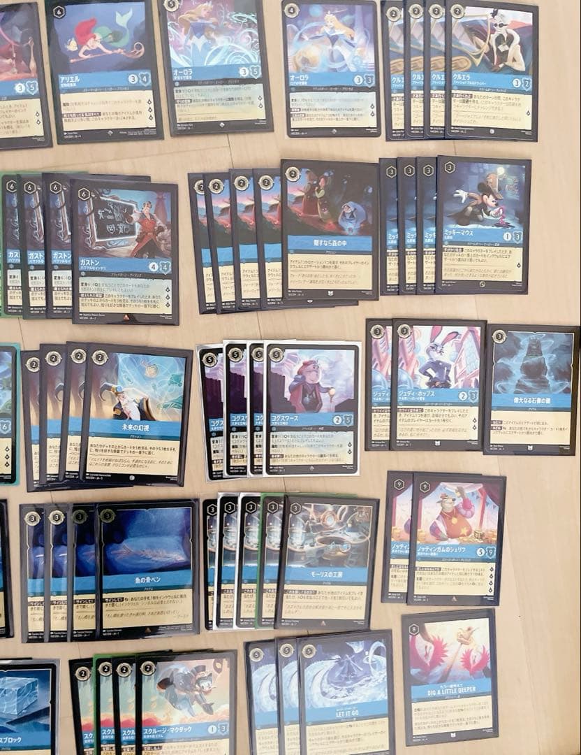 早い者勝ち❗️Lorcana ルビーサファイア　プレイマット付き