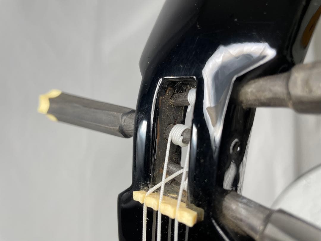 金城三味線製作所 実入り 桑木/くわ木 人工皮・三線