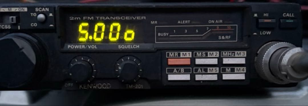 受信機 KENWOOD TM-201S