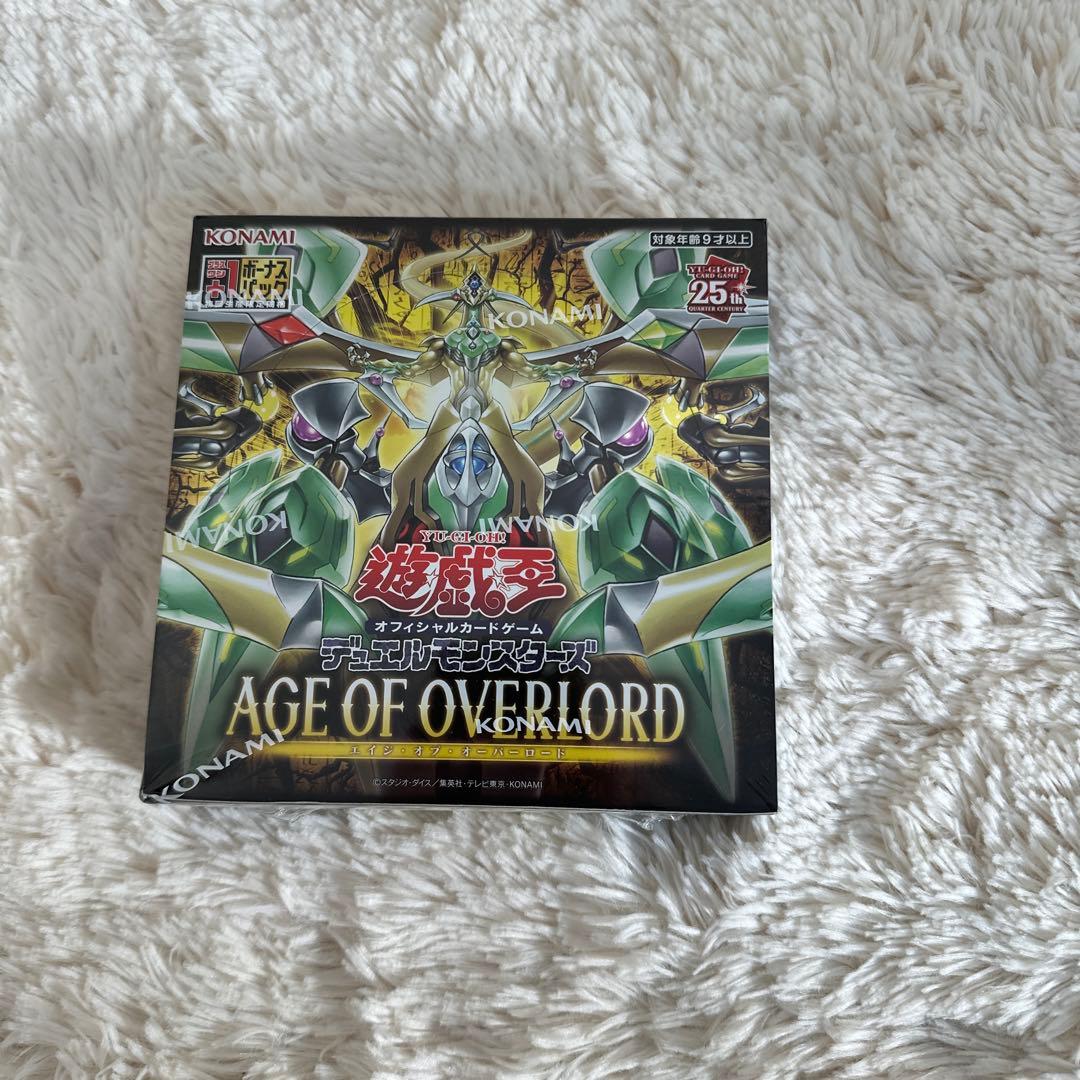 遊戯王 エイジ・オブ・オーバーロード 1box AGE OF OVERLORD