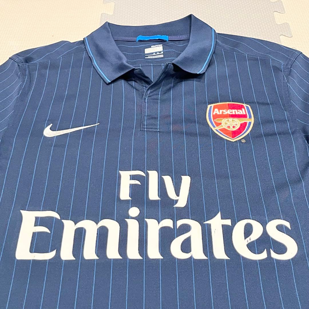 アーセナル　【Mサイズ】　09/10シーズンアウェイユニフォーム　NIKE製