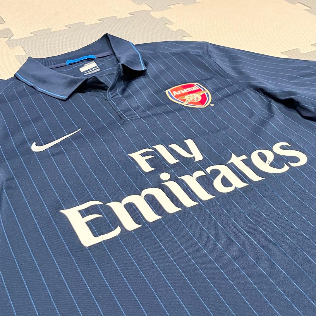 アーセナル　【Mサイズ】　09/10シーズンアウェイユニフォーム　NIKE製
