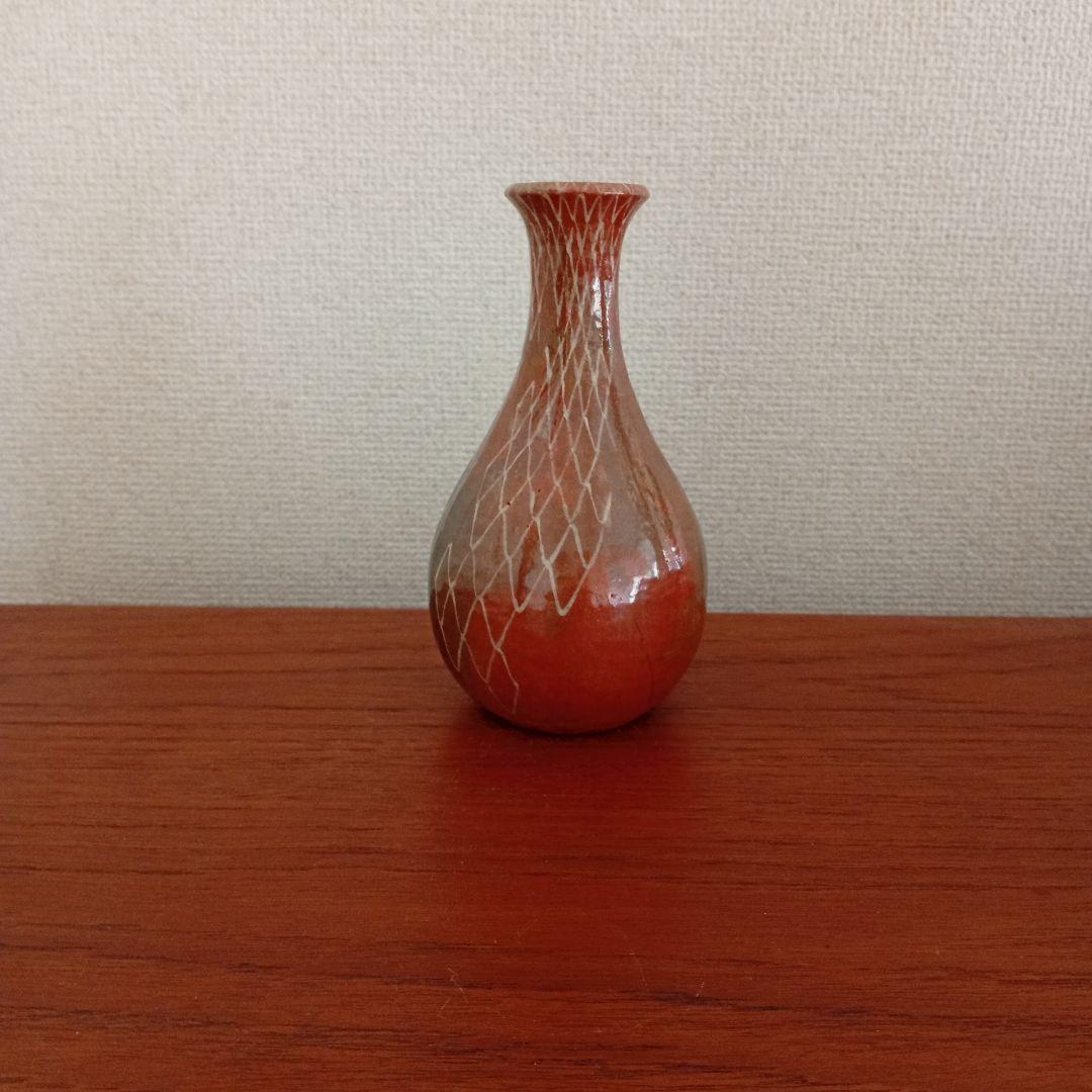 赤楽　徳利　松斎（楽吉左衛門、黒楽、楽焼、吉向）