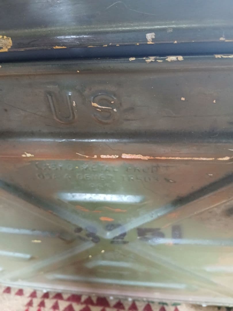 フードコンテナ　ビンテージ　軍　ミリタリー