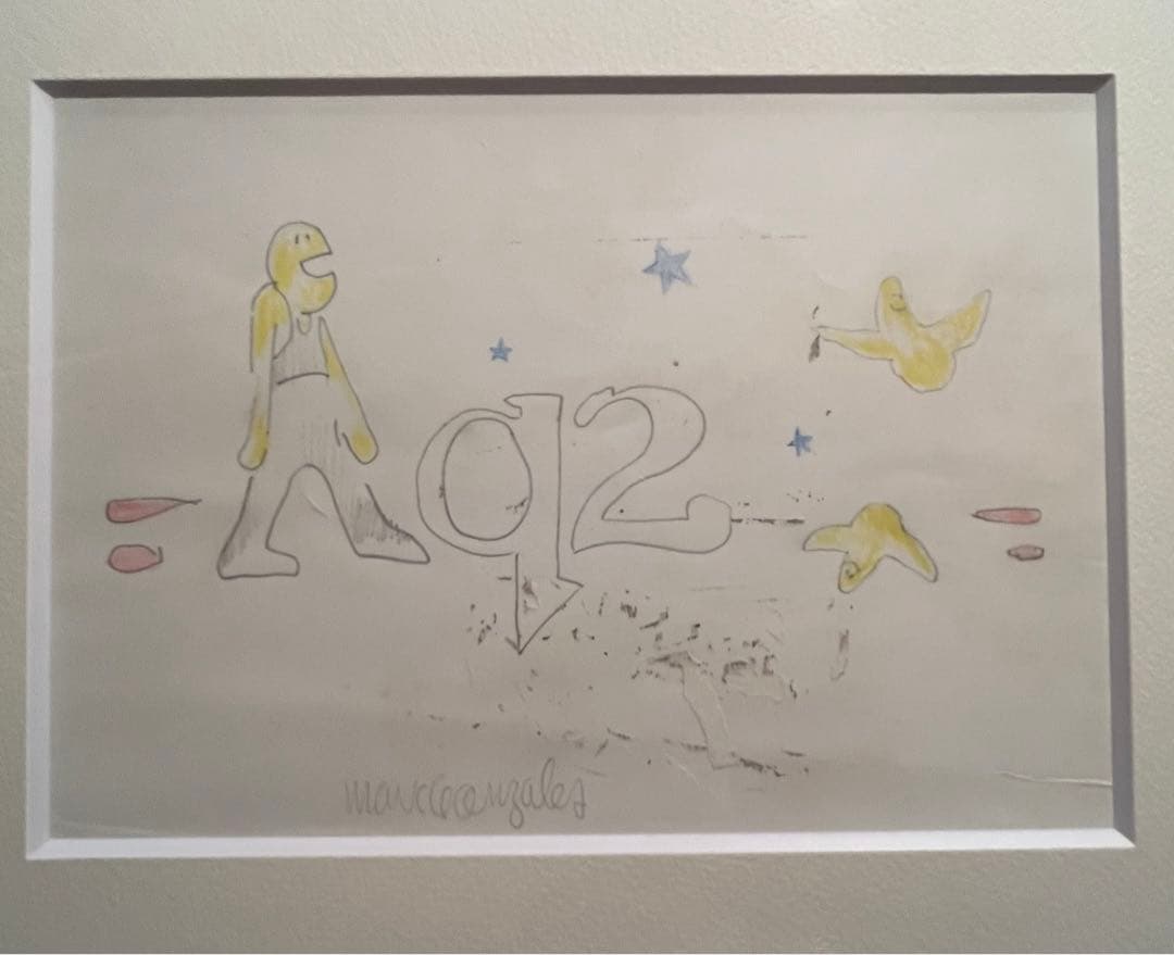 Mark Gonzales マークゴンザレス GONZ オリジナル原画