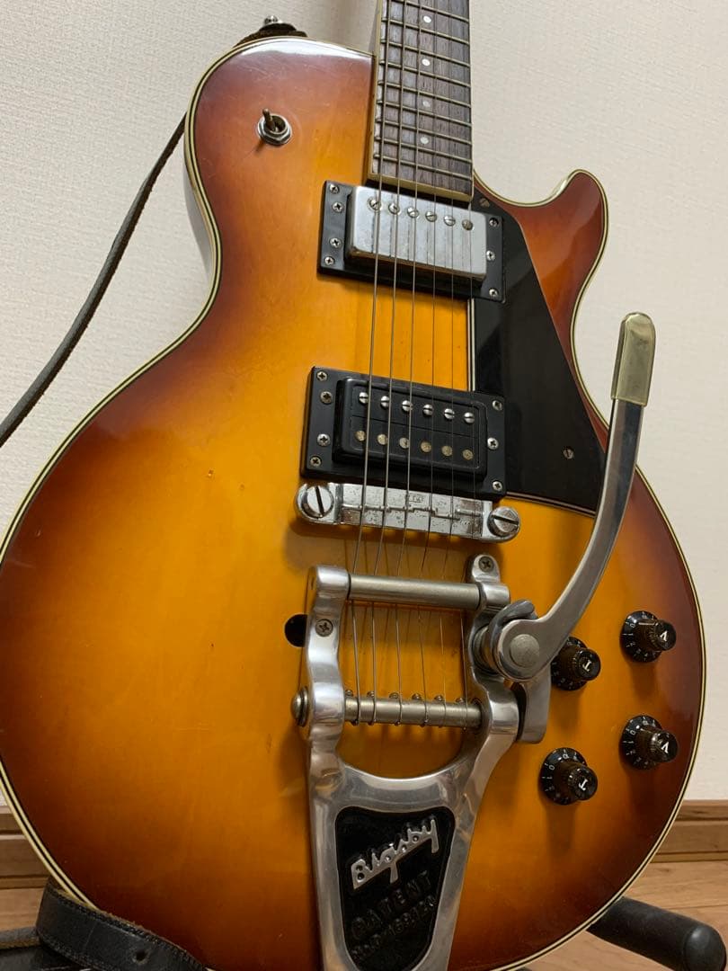 レスポール　Bigsby搭載　タバコサンバースト