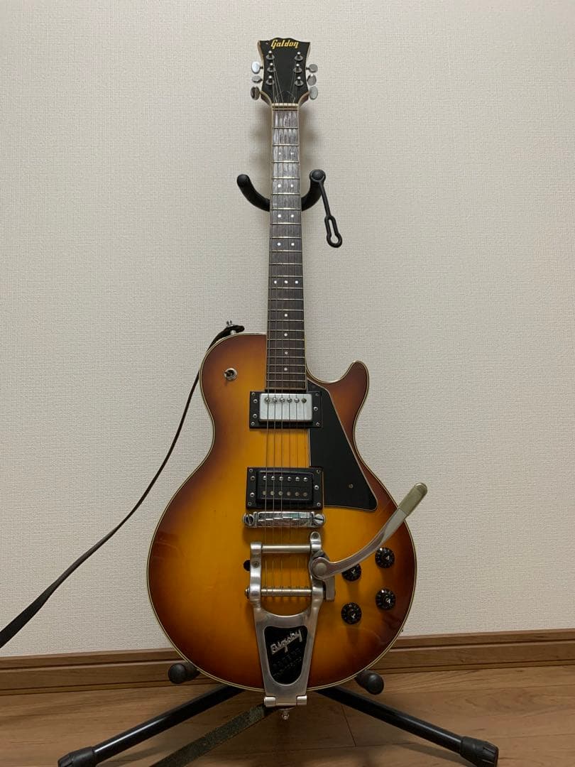 レスポール　Bigsby搭載　タバコサンバースト