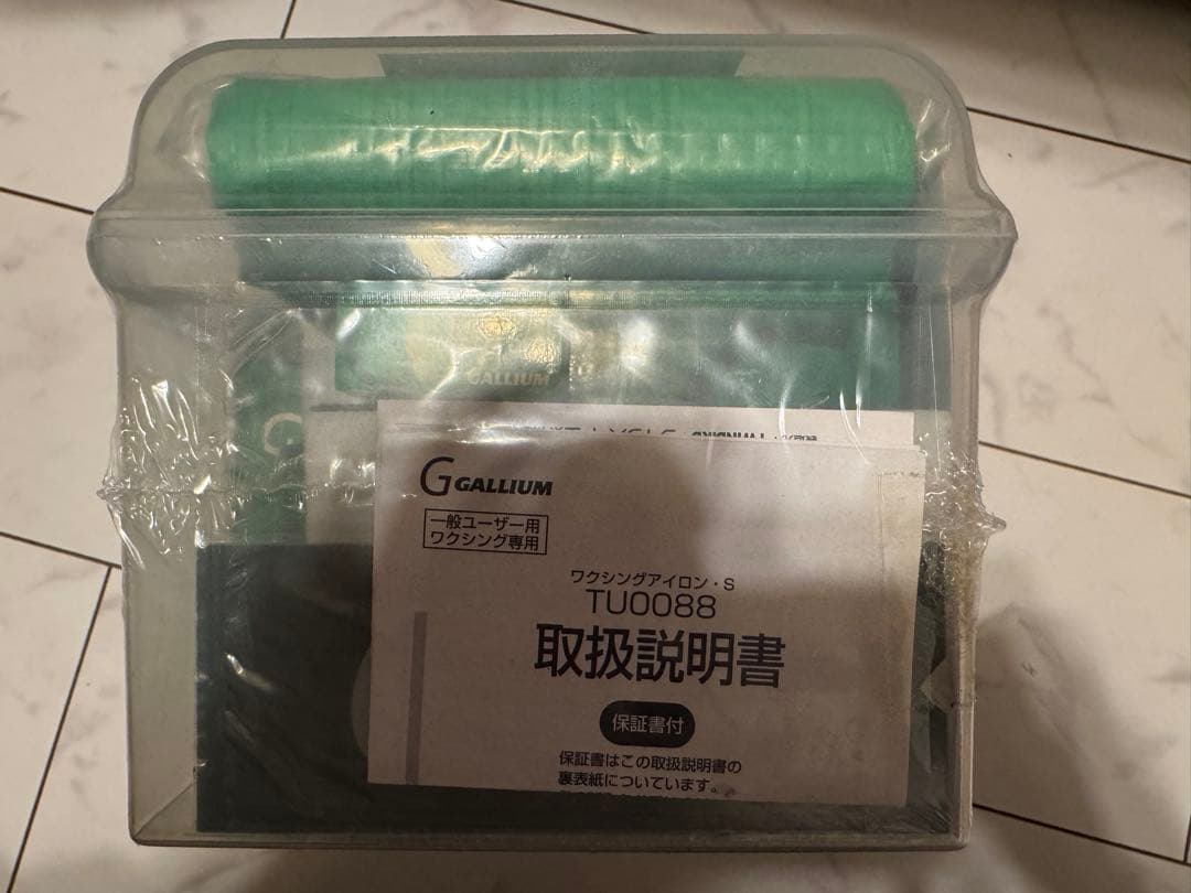 GALLIUM ガリウム　アイロン　ワックス　セット　新品　スノーボード　スキー