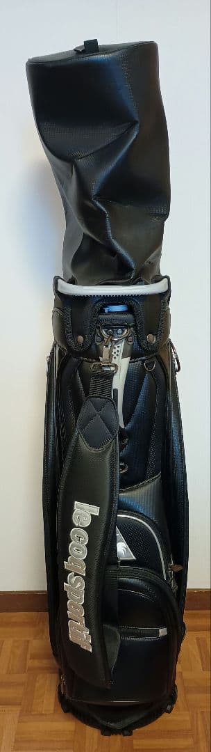 le coq sportif ゴルフバッグ ブラック　クラブプロテクター付