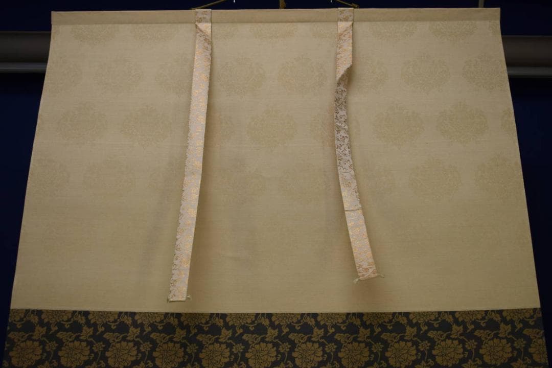 真作/長谷川武岳/達磨画賛/桐共箱付/布袋屋掛軸HH-440