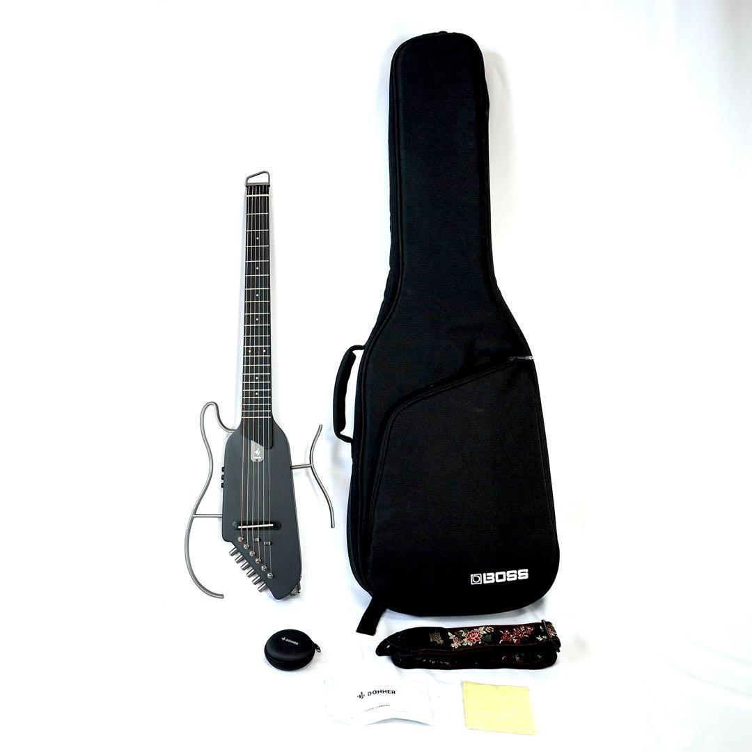 Donner HUSH-I トラベルギター ヘッドレス サイレント エレアコ