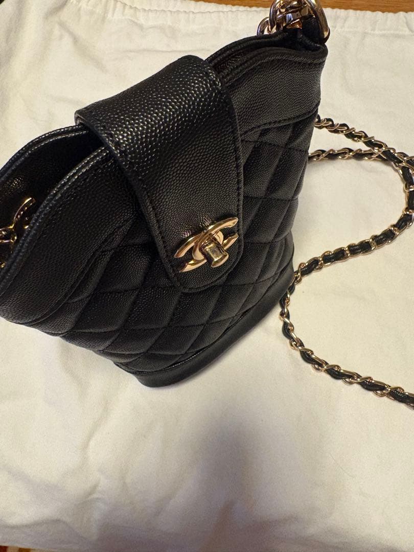 CHANEL ノベルティ ショルダーバッグ 実物撮影