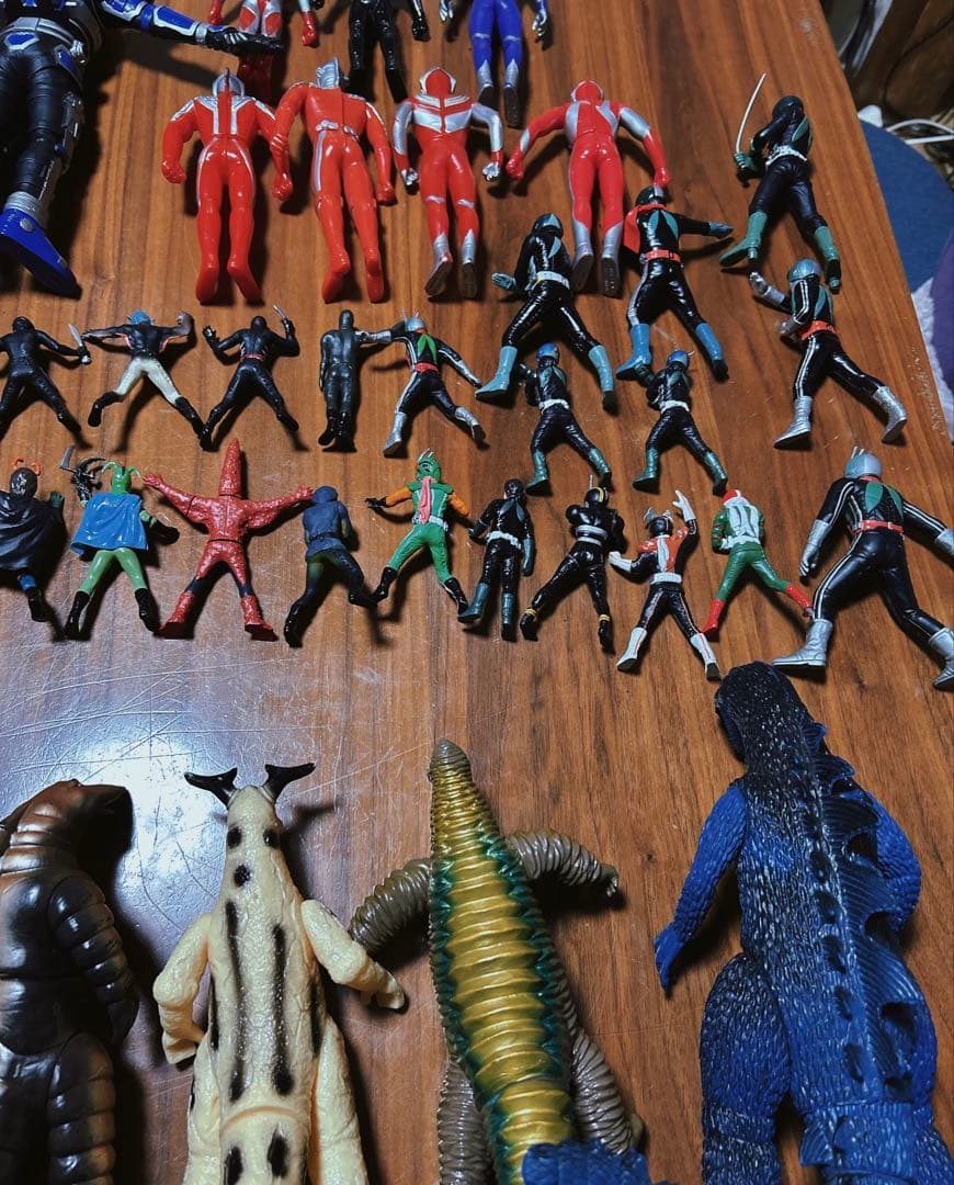 特撮ソフビまとめ売り/ウルトラマン・仮面ライダー等