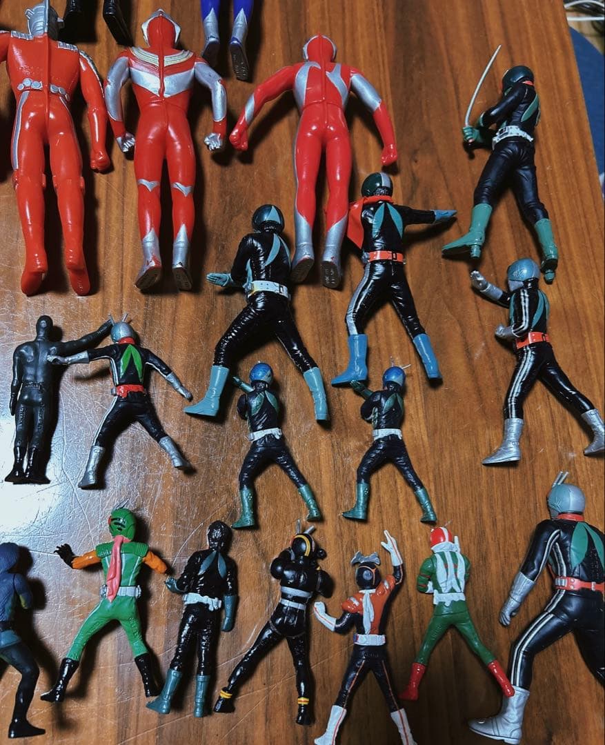特撮ソフビまとめ売り/ウルトラマン・仮面ライダー等