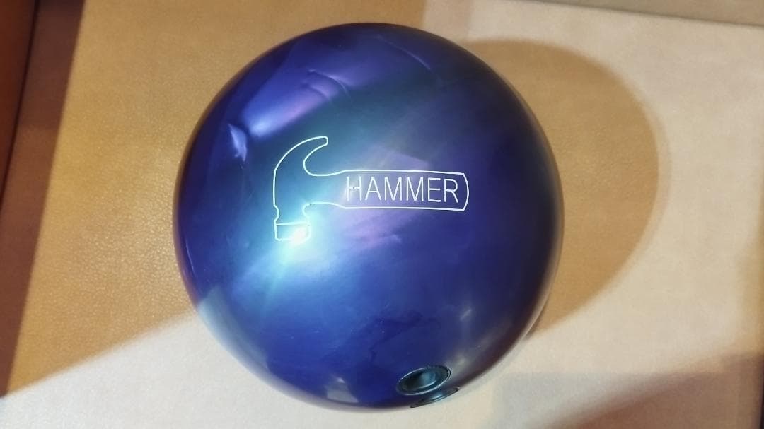 HAMMER ボウリングボール パープルパールウレタン　15ポンド3オンス