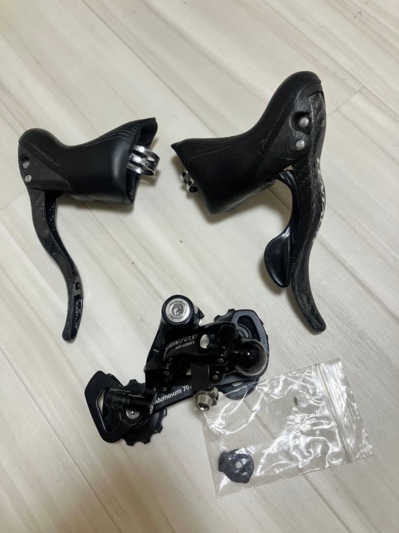 カンパ　centaur1＊10s コンポセットEQUAL-PULLEY青