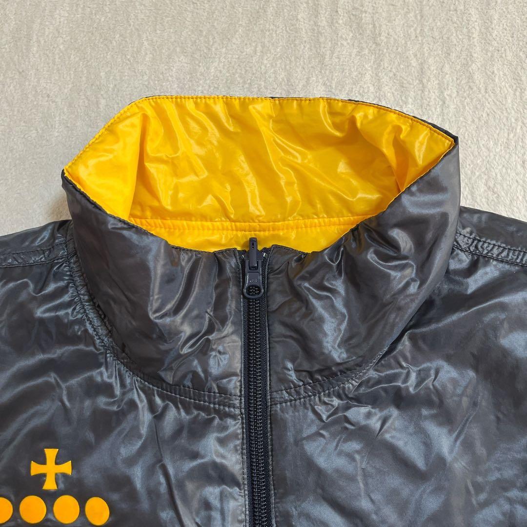 極美品　パーリーゲイツ　リバーシブル　中綿　スニード　ブルゾン　ネイビー