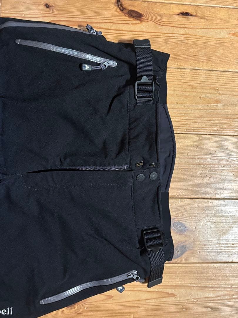 montbell スキーウェアセット 赤