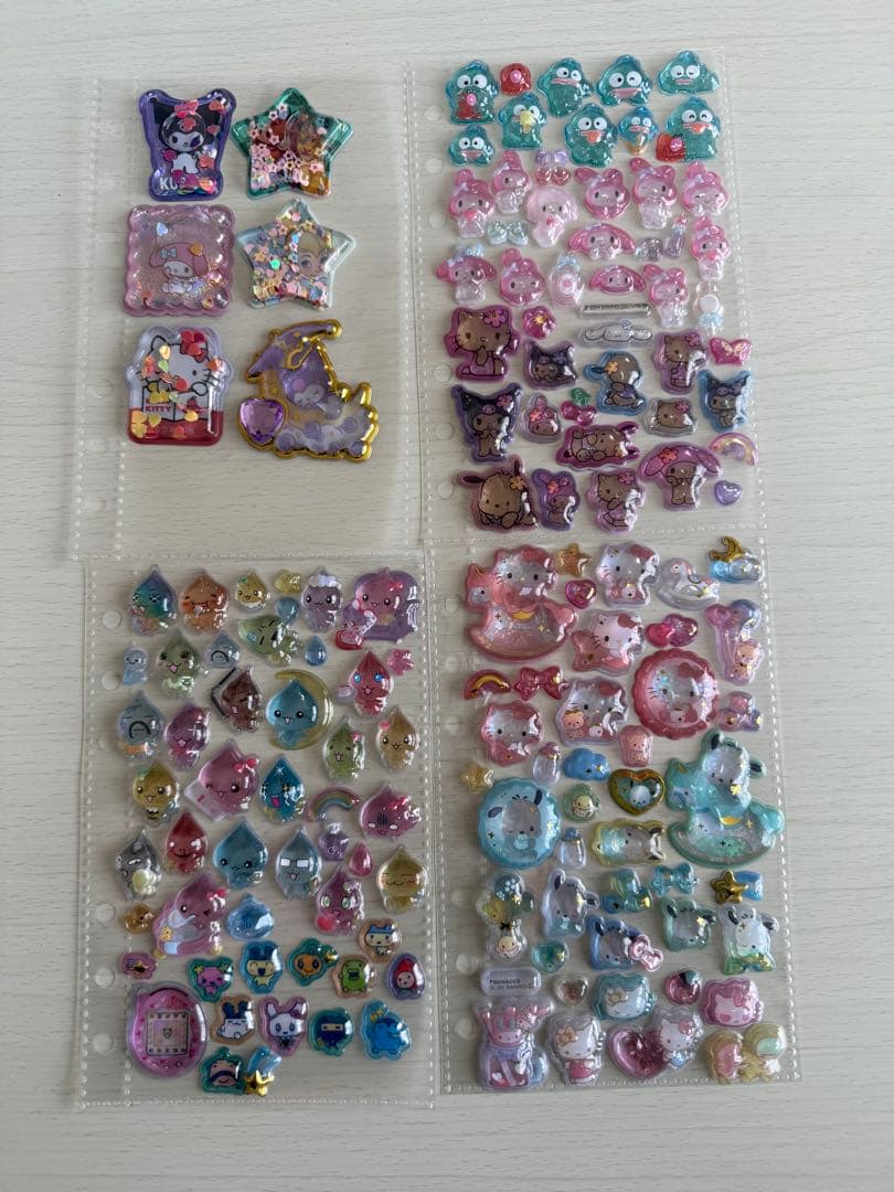 シール手帳完成品 4冊まとめ売り