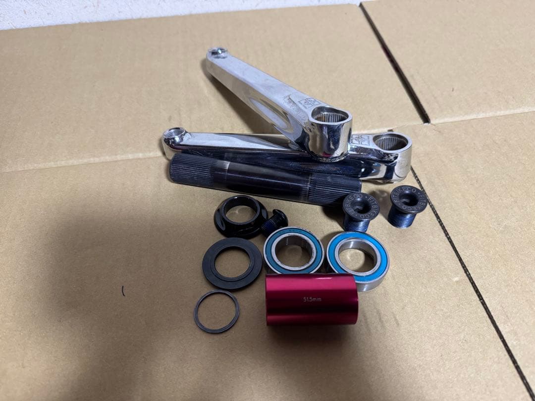 BMX クランクFIT ETHAN BLUNT 24MM CRANKS