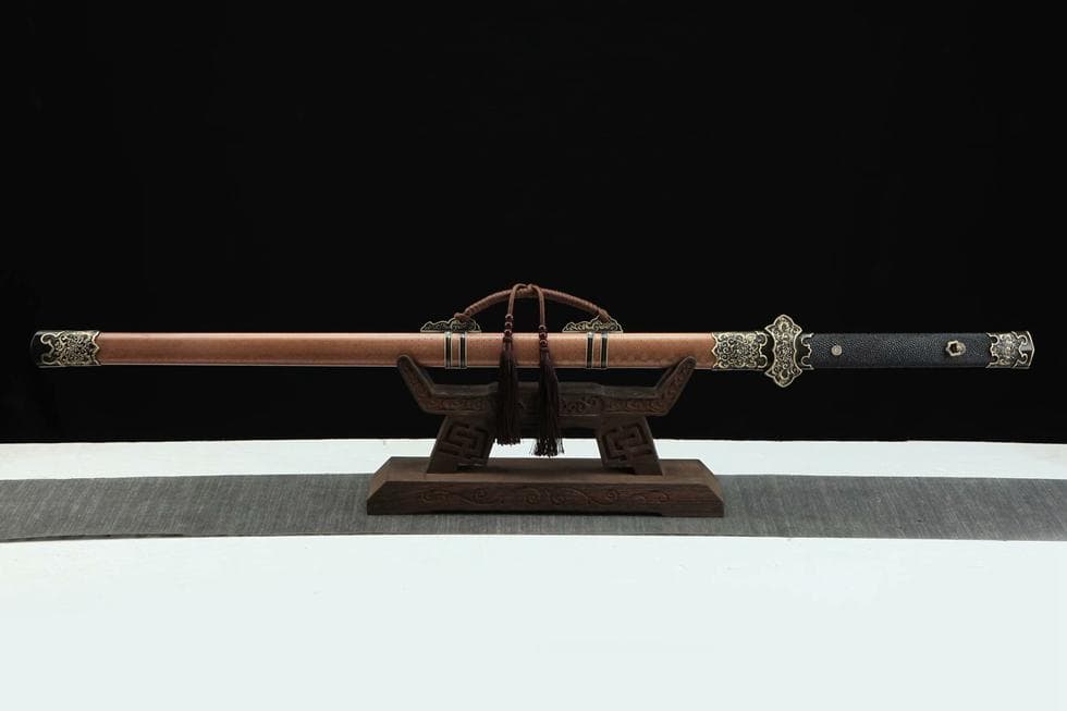 傾国牡丹唐刀 模造刀 居合刀 武士道 武具 漢剣 唐刀 龍泉剣 手鍛造打