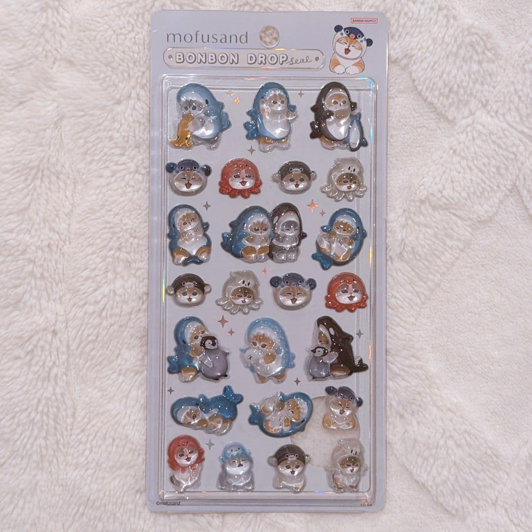 【正規品】　新品未使用　ボンボンドロップシール　モフサンド　A サメにゃん　希少