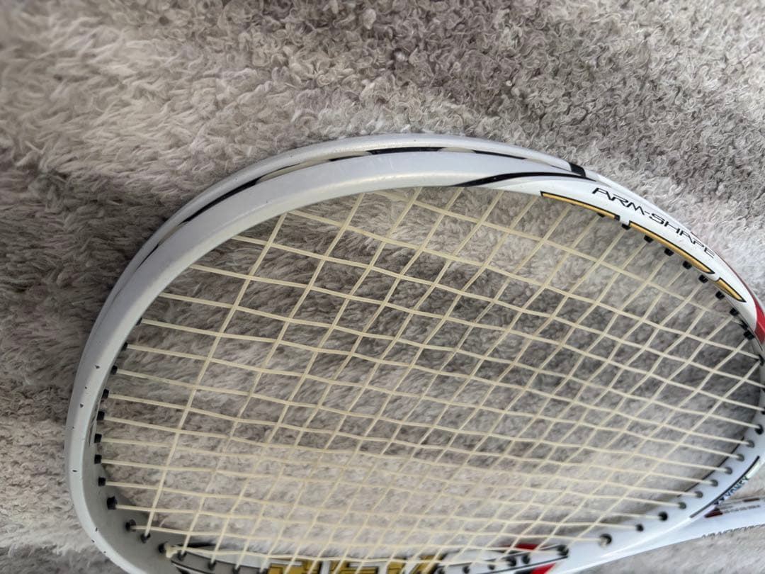 ヨネックス ナノフォース 8V REV ソフトテニスラケット　ホワイト