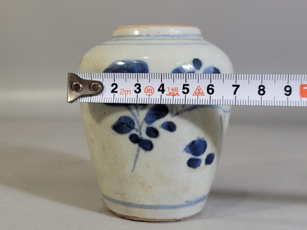 古美術 中国 古染付 茶入 茶道具伝来