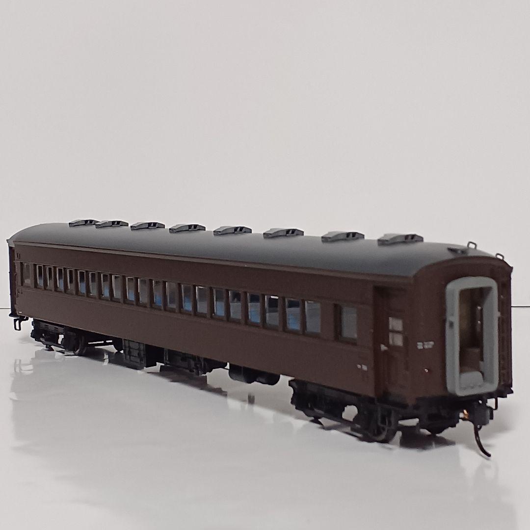 天賞堂 スハフ32 丸屋根車 ぶとう色2号 原型扉(SG) No.57004