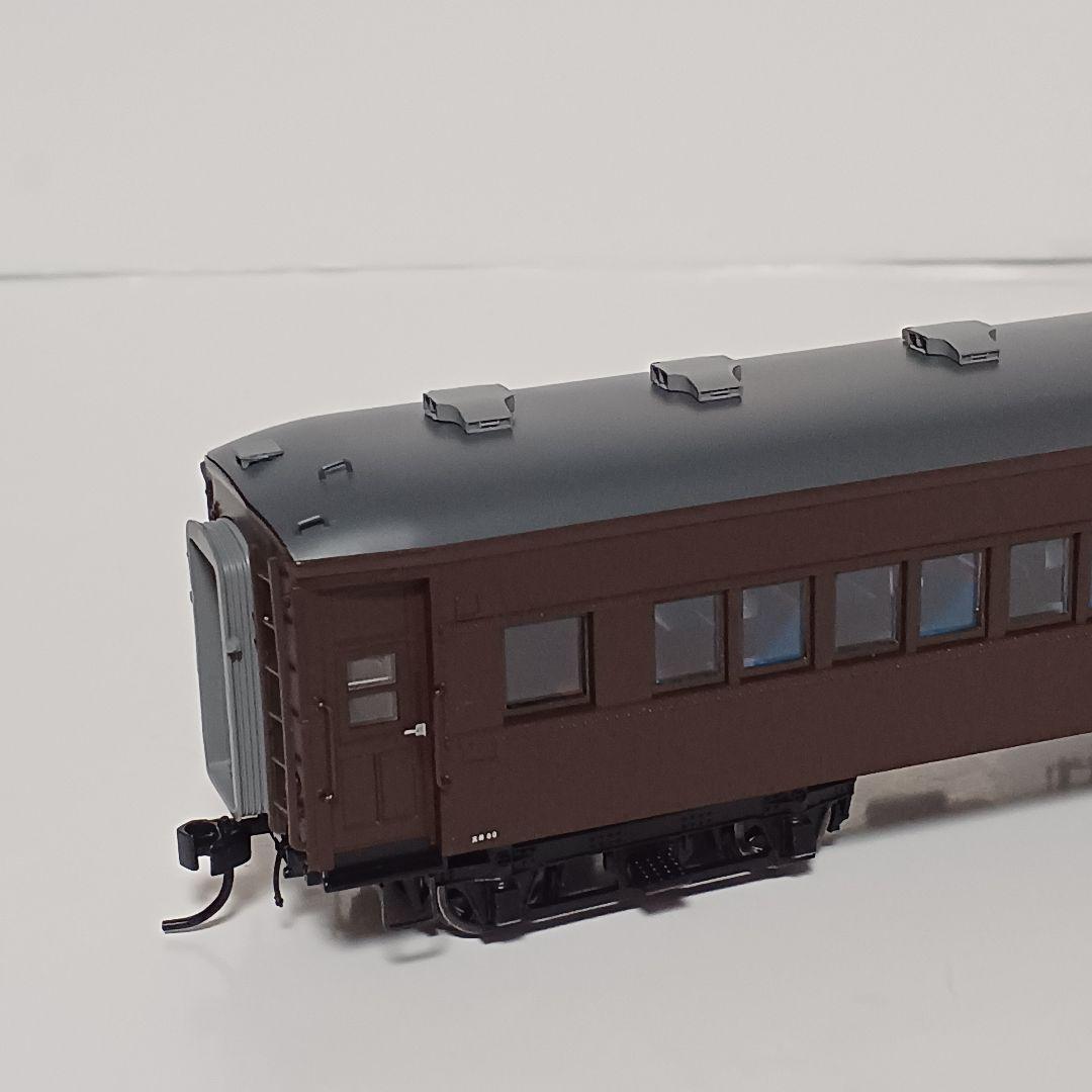 天賞堂 スハフ32 丸屋根車 ぶとう色2号 原型扉(SG) No.57004