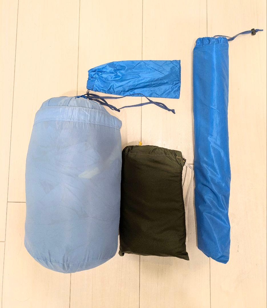 プロモンテ VL36 山岳テント＋純正グランドシートVL34GS／庭で1回使用