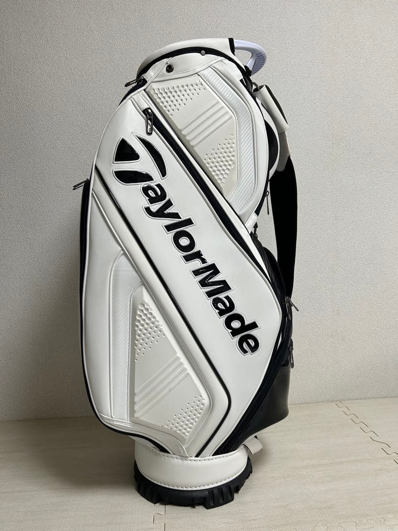 テーラーメイド　キャディバッグ　オーステック 9.5型　ホワイトブラック
